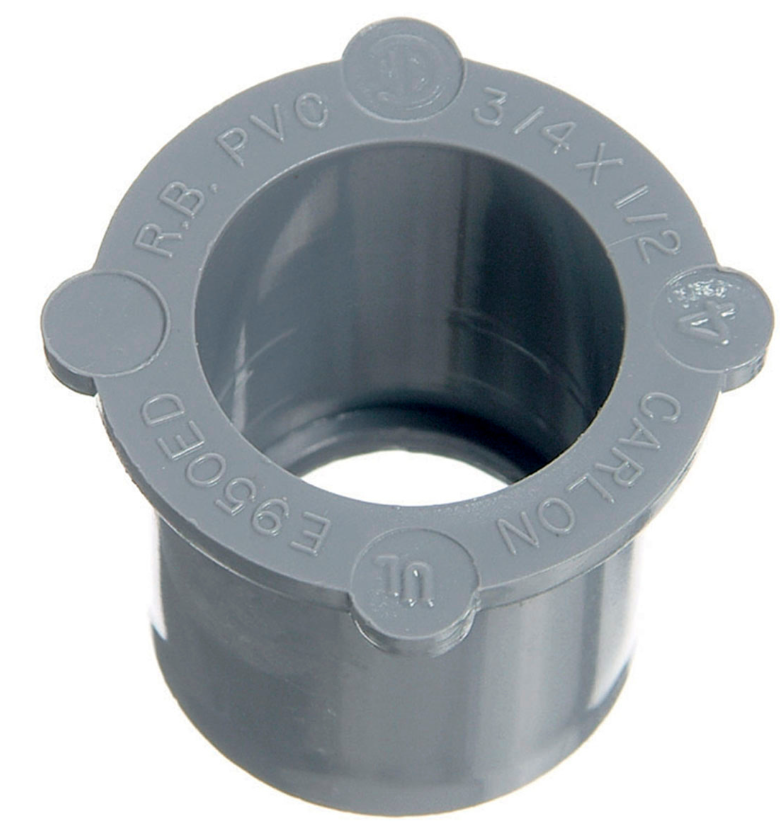 Pvc Conduit Grey Reducer 1 X 3/4 Inch