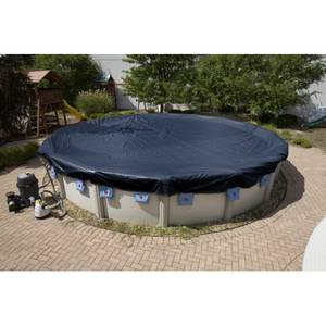 Standard 33 Ft Rnd Winter Cvr Blu/Blk