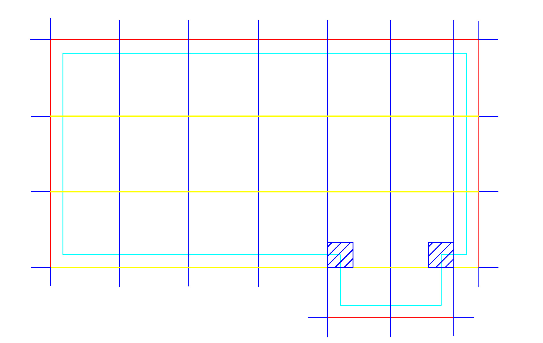 16 X 32 Rect 5X5 Blocmesh99 8Ft Left