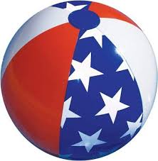 90016 Americana Beach Ball